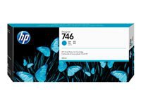 HP 746 300-ml Cyan Ink Cartridge
